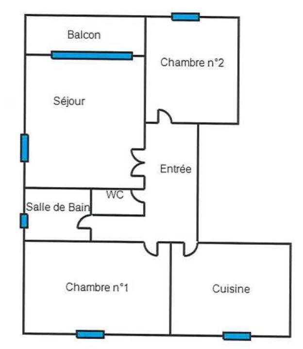Appartement 3 Pieces Coeur Ville Киберон Экстерьер фото